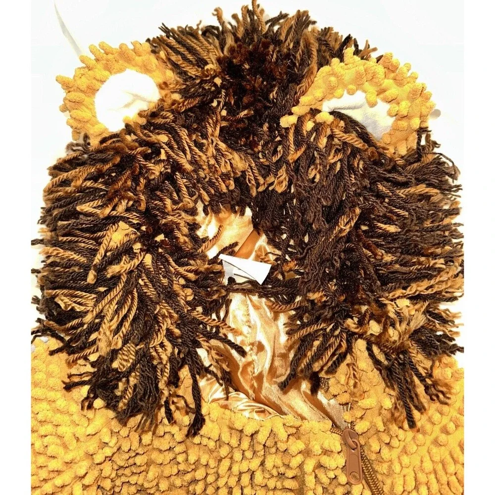 Lion Costume Size 12-24 Months Target‎ Full hood Brown Padded Unisex Halloween - Picture 5 of 8
